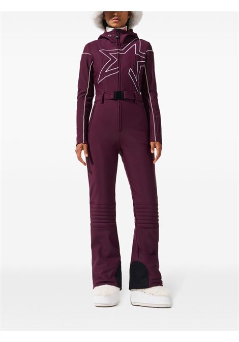 Burgundy Sammy Star ski suit Perfect moment - women PERFECT MOMENT | W30010882189